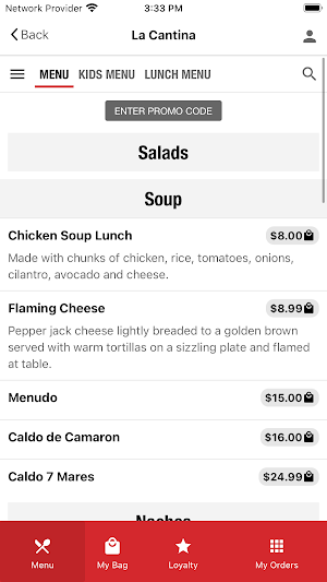 La Cantina Mexican Restaurant Screenshot 2