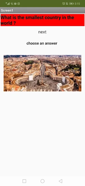 MCQ Quiz about the world Screenshot 0