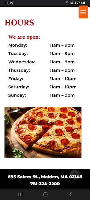 Malden House of Pizza Screenshot 3