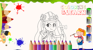 Diana and Roma - Coloring book Screenshot 1