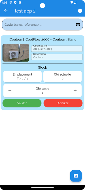Bluue PDA Screenshot 2