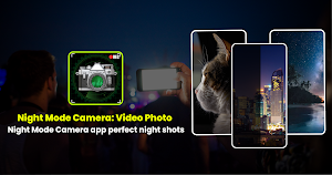 Night Mode Camera: Video Photo Screenshot 0