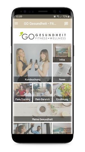 GO Gesundheit Fitness Wellness Screenshot 0