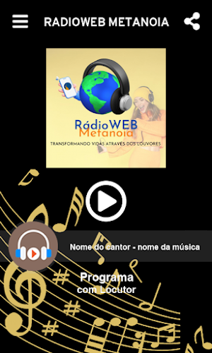Radio Web Metanoia Screenshot 1