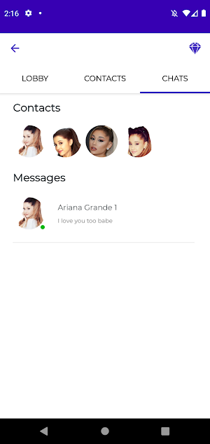 Ariana Grande Fake Video Call Screenshot 3