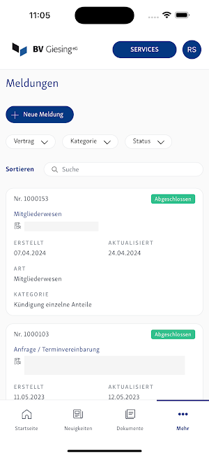 Mein BV Giesing Screenshot 2