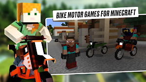 Bike Motor Games for Minecraft Screenshot 0