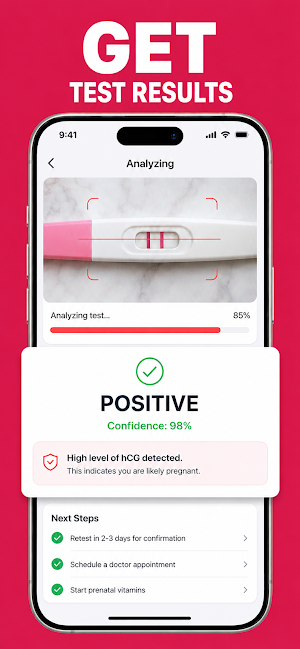 Pregnancy Test Scanner Checker Screenshot 2