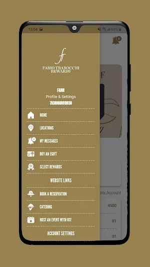 Fabio Trabocchi Rewards Screenshot 2