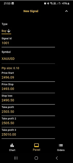 Trading Assistant Screenshot 2