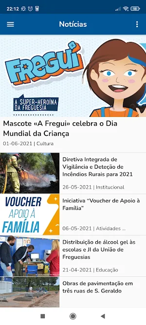 UF Vila Bispo Silveiras Screenshot 1
