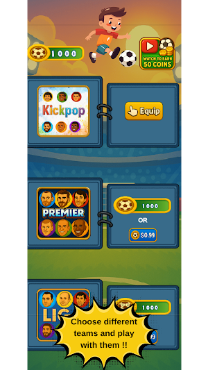 Kickpop - Match 3 Puzzle Games Screenshot 1