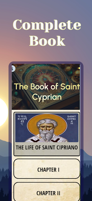 The Book of Saint Cyprian Screenshot 0