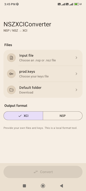 NX File Converter Screenshot 3