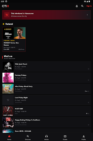 CTix Screenshot 3