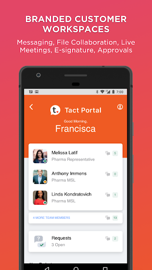 Tact Portal Screenshot 0