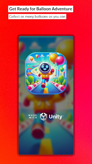 Balloon Fly Run: Race & Win Screenshot 0