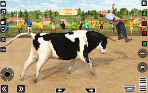 Angry Bull Animals Game 3D Screenshot 2