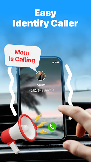 Call Announcer – Name & SMS Screenshot 1
