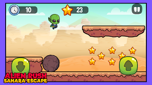 Alien Rush - Sahara Escape Screenshot 1