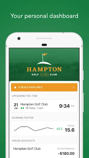 Hampton Golf Club Screenshot 1