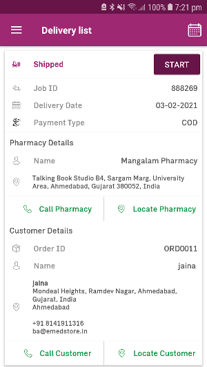 Kauverymeds DeliveryBoy Screenshot 0