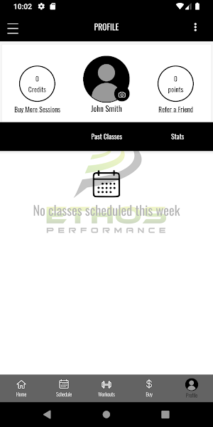 Ethos Performance Screenshot 2