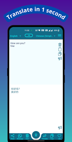 Talk And Translate -Translator Screenshot 2