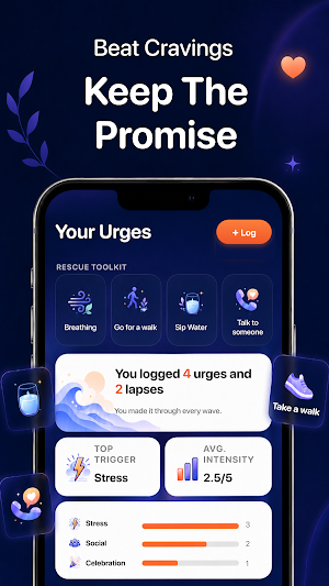 Dry Days: Sober Day Counter Screenshot 1