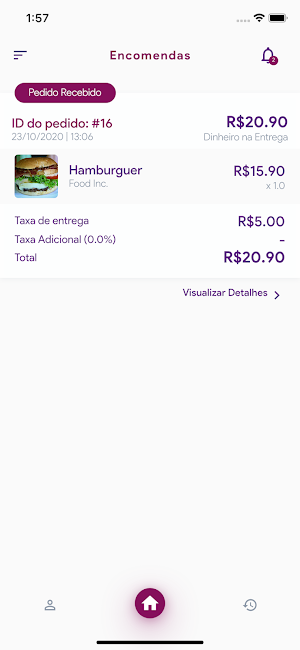 Pedi no App - Entregadores Screenshot 2