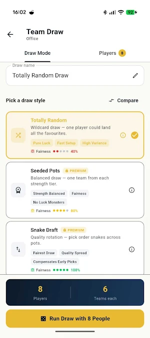 Worldcup Sweepstakes SideSweep Screenshot 1