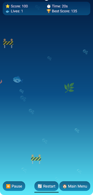 Fish Swim Underwater Screenshot 2