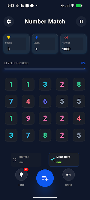 Number Match Screenshot 2