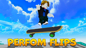Skateboard Obby Racing Parkour Screenshot 0