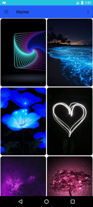 Glowing Wallpaper 4K Screenshot 0