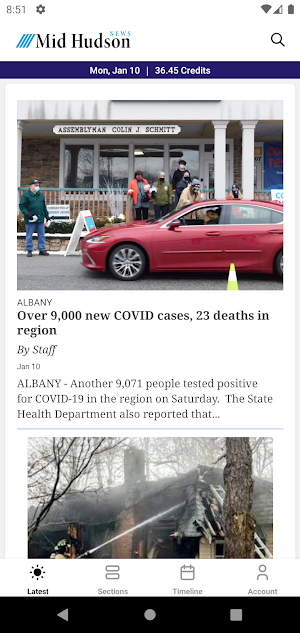 Mid Hudson News Screenshot 2