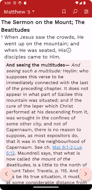 Amplified Study Bible Offline Screenshot 0