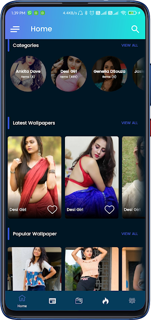 Sweet & Cute Girls Wallpapers Screenshot 0