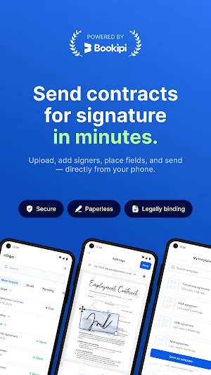 Bookipi eSign: PDF Doc & Forms Screenshot 0