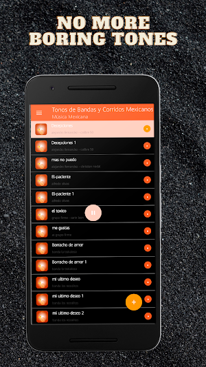 Mexican Ringtones Corrido Screenshot 2