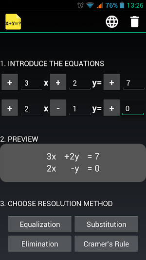Maths Equations Screenshot 0