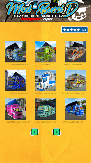Mod Bussid Truck Canter Bemper M18 Screenshot 2