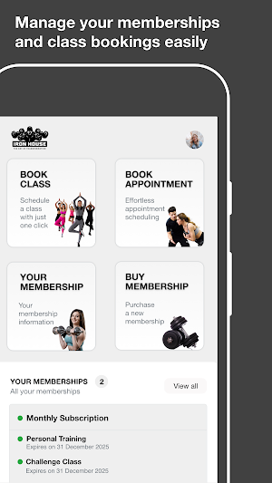 IRON HOUSE GYM Screenshot 3