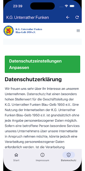 Unterrather Funken Screenshot 2