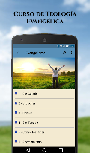 Curso de Teología Evangélica Screenshot 1