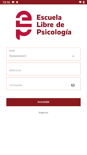 ELP móvil Screenshot 1