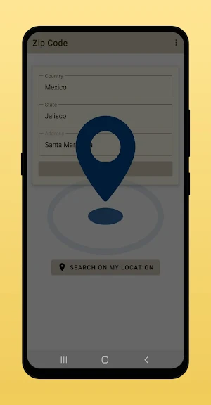 My Location Zip Code Screenshot 1