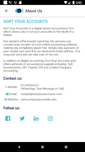 Sort Your Accounts Screenshot 1
