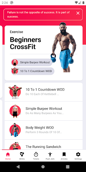 CrossFit Training App Screenshot 0