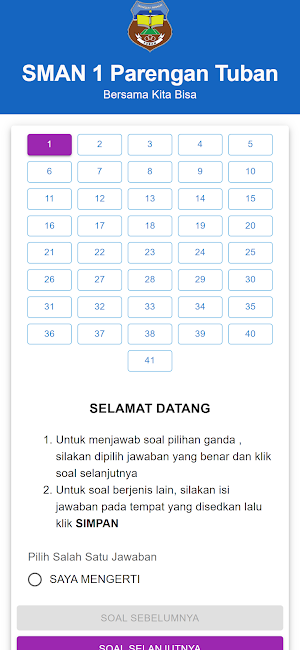 SMAN 1 Parengan Tuban Screenshot 1